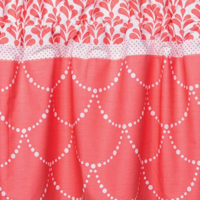 Coral/White