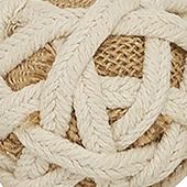 Coastal Jute Rope Orbs & Vase Filler - Set of 6