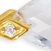 2.88 ct. t.w. Crystal, 1/10 ct. t.w. Nude Diamonds™ Ring in 14K Honey Gold™
