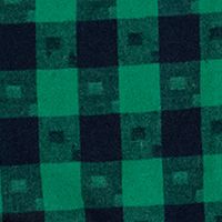 48Inch Green and Black Plaid Christmas Tree Skirt