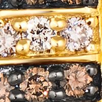 1/4 ct. t.w. Nude Diamonds™, 1/15 ct. t.w. Chocolate Diamonds® Sailboat Pendant Necklace in 14K Honey Gold™