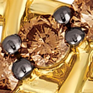 3/4 ct. t.w. Chocolate Diamonds® Ring in 14k Honey Gold™