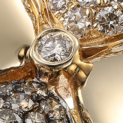 5/8 ct. t.w. Nude Diamonds™, 5/8 ct. t.w. Chocolate Diamonds® Ring in 14K Honey Gold™