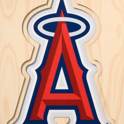 YouTheFan MLB Los Angeles Angels 3D Stadium 8x32 Banner - Angel Stadium of Anaheim