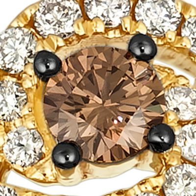 1/5 ct. t.w. Chocolate Diamonds®, 1/4 ct. t.w. Nude Diamonds™ Ring in 14K Honey Gold™