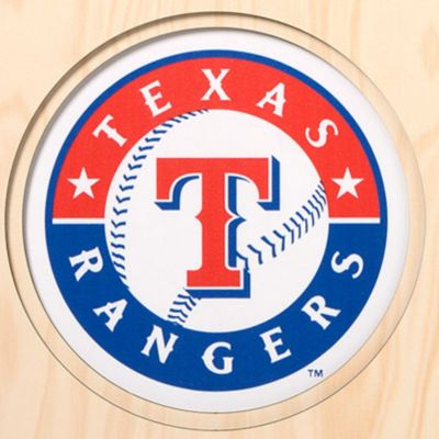 YouTheFan MLB Texas Rangers 3D Stadium 8x32 Banner - Globe Life Park in Arlington