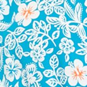 Teal/Ivory