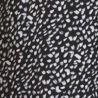 Women's Short Sleeve V-Neck Dot Print Jumpsuit