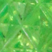 Club Pack of 25 Faceted Transparent Green LED C9 Christmas Replacement Bulbs