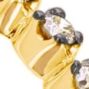 1/2 ct. t.w. Chocolate Diamonds®, 3/8 ct. t.w. Vanilla Diamonds® Chocolatier® Earrings in 14K Honey Gold™