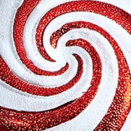 7 Inch Assorted Candy Cane Holiday Christmas Deluxe Shatterproof Ornament Set of 6