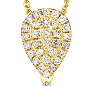 1/2 ct. t.w. Nude Diamonds™ Pendant Necklace in 14K Honey Gold™