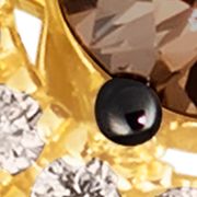 1/2 ct. t.w. Chocolate Diamonds®, 1/4 ct. t.w. Nude Diamonds™ Ring in 14K Honey Gold™