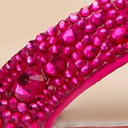 Rebel Rhinestone Kitten Heels