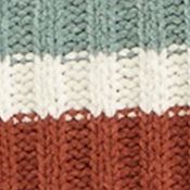 Juniors' Striped Chenille Sweater