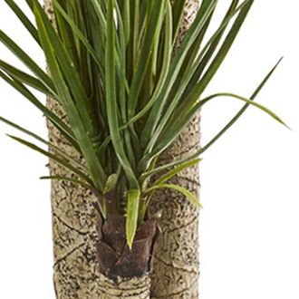 64 Inch Yucca Artificial Tree in Sand Colored Planter