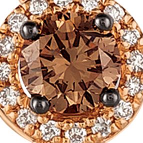3/8 ct. t.w. Diamond Pendant Necklace in 14K Strawberry Gold®