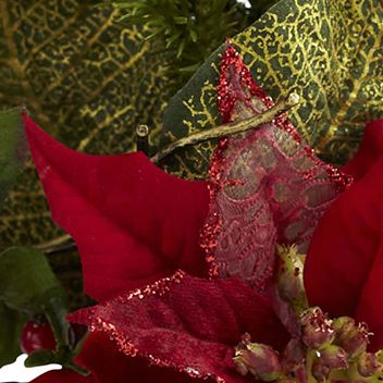 Poinsettia Candelabrum