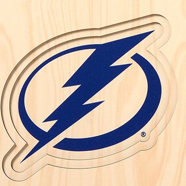 YouTheFan NHL Tampa Bay Lightning 3D Stadium 8x32 Banner - Amalie Arena