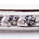 Silver-Tone Crystal Eternity Bangle Boxed Bracelet