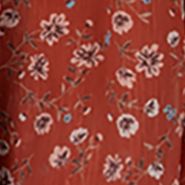 Girls 7-16 Denim Vest and Floral Printed Dress Set