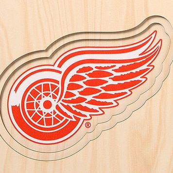 YouTheFan NHL Detroit Red Wings 3D Stadium 8x32 Banner - Little Caesars Arena