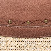 Ava Raffia Convertible Belt Bag