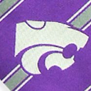 Kansas State Wildcats Woven Poly 1 Tie