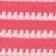 Girls 4-6x Textured Stripe Puff Sleeve Top