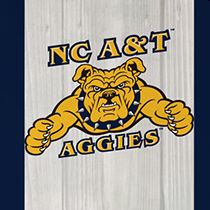 NCAA NC A&T Aggies  Porch Greeter