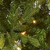 7.5 Foot Washington Fir Artificial Christmas Tree with 600 Clear Lights and 1610 Bendable Branches