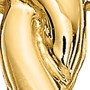 14K Yellow Gold Heart Ring