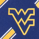 West Virginia Mountaineers Woven Poly 1 Tie