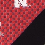 NCAA Nebraska Cornhuskers Geo Stripe Tie 