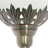 ANTIQUE BRASS WHITE