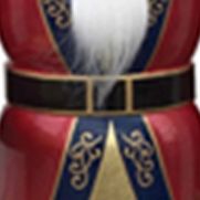 Red and Green Royal Guard Nutcracker 