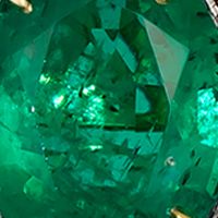 Pendant Necklace featuring 1.3 ct. t.w. Costa Smeralda Emeralds™, 3/4 ct. t.w. Chocolate Diamonds®, 3/8 ct. t.w. Nude Diamonds™  in 14K Honey Gold™