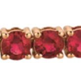 2.03 ct. t.w. Ruby Bracelet in 14k Gold