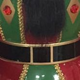 60 Inch Black Bejeweled King Nutcracker