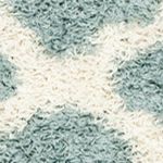 Dallas Shag Light Blue/Ivory Area Rug