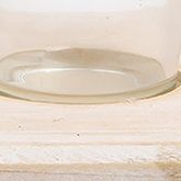 15'' Whitewash 3 Votive Tray 