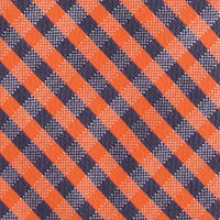 NCAA Syracuse Orangemen Gingham Tie