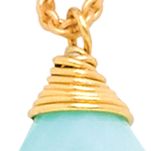 18K Gold-Plated Sea La Vie Relax Water Pendant Necklace