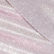 Women's V-Neck Side Cascade Glitter Sheath Dress