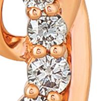 1/4 ct. t.w. Nude Diamonds™ Pendant Necklace in 14K Strawberry Gold®