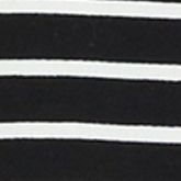 Women's Stripe Knit Puff Sleeve Top