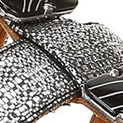 Black Metallic Linen