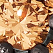 7/8 ct. t.w. Chocolate Diamond, 1/2 ct. t.w. Nude Diamond, and Morganite Ring in 14K White Gold
