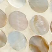 Coastal Mother of Pearl Shell Box - Set of 2