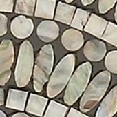 Coastal Mother of Pearl Shell Wall Decor